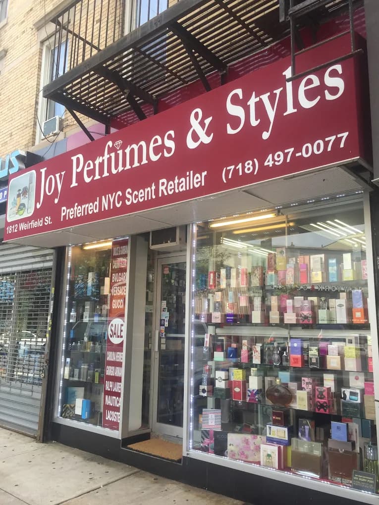 Joy Perfumes Storefront
